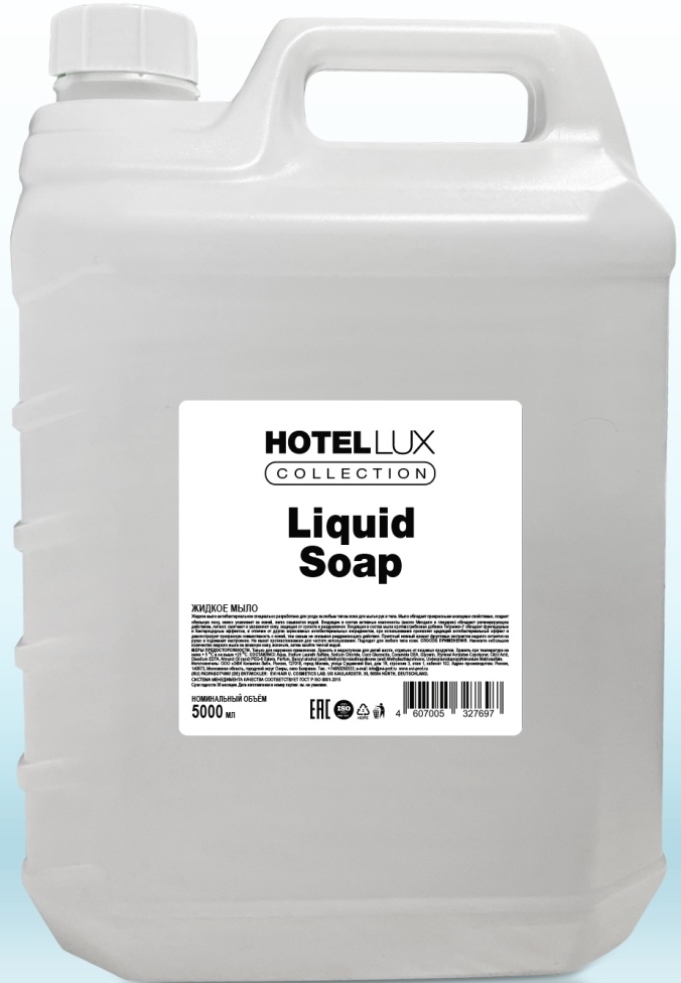 Жидкое мыло серии HOTEL LUX, 5 л, ЭВИ Косметик Лаб 0